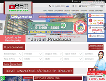 Tablet Screenshot of bemimovel.com